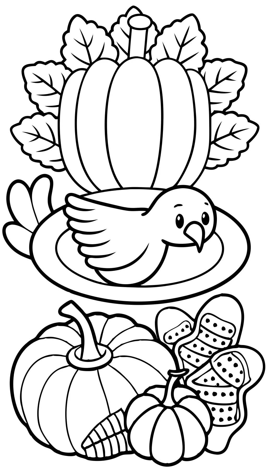 thanksgiving coloring pages printable